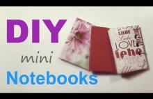 DIY Mini Cute Notebooks