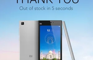 Kolejna rekordowa sprzedaż smartfona Xiaomi - 10 tys szt w 37 sekund !!!