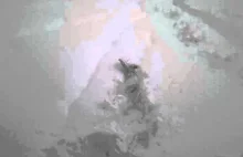 Pływanie kraulem po śniegu