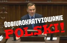 Andrzej Duda: ODBIUROKRATYZOWANIE Polski! Zmiażdżył Platformę!