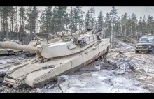 Szkolenie amerykańskich czołgistów w Norwegii