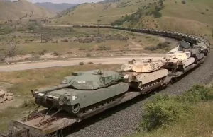 Old M1 Abrams main battle tanks heading to Lima