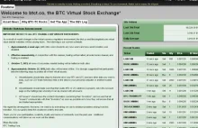 Giełda akcji spółek notowanych w Bitcoin BTC TC - zostanie zamknięta (lub...