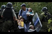 Imigranci siłą przebili się przez policyjny kordon na macedońskiej granicy