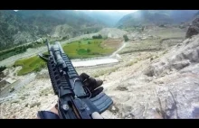 Jak amerykański żołnierz przetrwał ostrzał Talibów