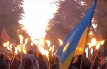Marsz narodowców w Krzemieńczuku. Obchody Dnia Obrońcy Ojczyzny na Ukrainie