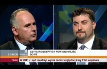 Artur Dziambor (KNP) vs Paweł Zalewski (PO) debata w Tak Czy Nie (22 maja 2014)