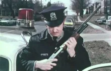 Film szkoleniowy policji z 1974r- jak strzelać i posługiwać się bronią.