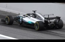 F1 2017. Wyjazd bolidów z pitstopu, nowy wygląd, start i dźwięk.