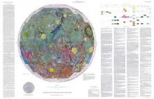 Mapa geologiczna jasnej strony Księżyca