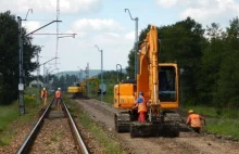 Linia Kraków - Katowice: Wszystkie odcinki z co najmniej półrocznym opóźnieniem