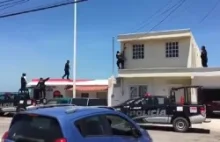 Policja w Kolumbii nie patyczkuje się przy aresztowaniu