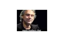 Andrea Bocelli: moja matka nie dokonała aborcji...