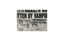 Marilyn ugryzł wampir?