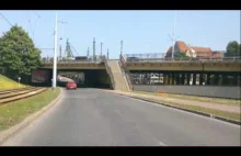 Gdańsk - rowerzystka traci równowagę