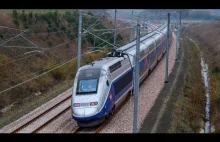 Powietrzna eskorta TGV Atlantique z okazji oddania do użytku nowej linii