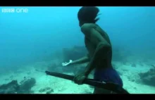Filipiński płetwonurek-superczłowiek