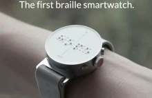 Dot smartwach dla czytających Braillem