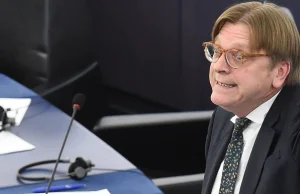 Guy Verhofstadt przedłoży dziś projekt rezolucji PE ws. Polski.