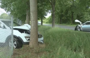 Czołówka z KIA Sportage. Nawet nie zadziałały poduszki [video]