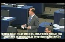 Martin Callanan: Nowy traktat jest bez znaczenia