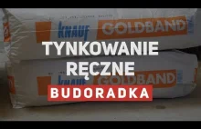 Tynkowanie ręczne - ściany wewnętrzne, tynk gipsowy