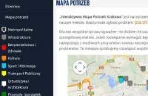 Interaktywna mapa potrzeb Krakowa - nowe spojrzenie na kampanię samorządową?