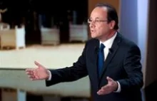 Hollande obniżył sobie pensję o 30 proc.