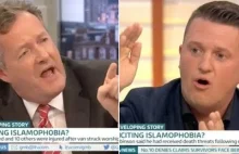 Tommy Robinson vs Piers Morgan - wywiad. Good Morning Britain.