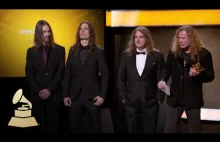 Na wręczeniu Grammy dla Megadeth zagrano... Master of Puppets