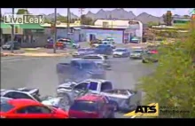 CCTV Captures Tucson Police Chase, Crash