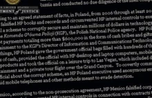 DOJ: HP Polska wręczał torby wypełnione setkami tysięcy dolarów