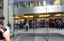 Owacja na stojąco dla pierwszego kupującego IPhone'a 11 w Sydney