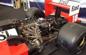 Wystawa dawnych samochodów Formuły 1, uroki turbo z lat 80