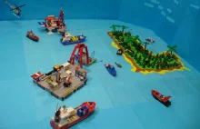 Sceneria z klocków Lego: Bebricton - Głębokie Morze