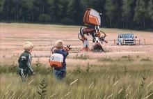 Simon Stålenhag – apokaliptyczne, low-techowe lata 80. i 90. [galeria]