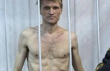 Głodujący opozycjonista na Białorusi. Makabryczne zdjęcie i wideo