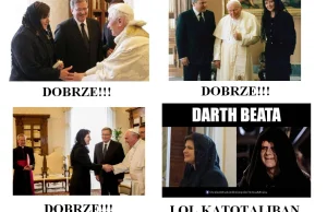 Premier Szydło u Papieża - szczyty hipokryzji