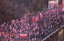 Organizatorzy - 150000 uczestników Marszu Niepodległości w Warszawie