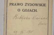 Prawo żydowskie o Gojach