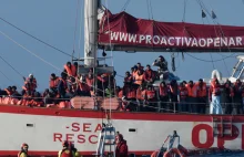 Kolejny statek z migrantami nie zostanie wpuszczony do Włoch