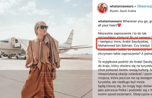 Polska blogerka dostała zaproszenie do odwiedzenia KSA od Mohammeda bin Salmana