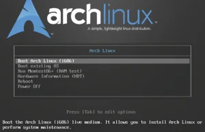 Twitch nie gra... ale tym razem instaluje Arch Linuxa.