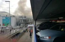 Dwie eksplozje na lotnisku w Brukseli. Nieoficjalnie: 11 ofiar...