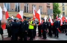 Protest Służby Celnej - Warszawa - 13 maja 2016