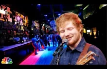 Ed Sheeran u Jimmiego Fallona śpiewa heavy metal i rap
