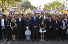 Barcelona: Wielka manifestacja przeciwko terroryzmowi
