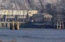 Stara elektrownia wodna między Koreą Północną a Chinami