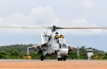 Ukraińskie Mi-24 otworzyły ogień. W Afryce