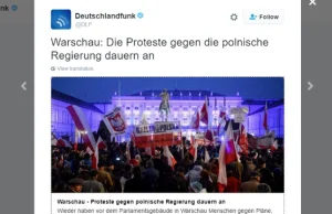 Pszypau niemieckich dziennikarzy! - pomyliły im się demonstracje